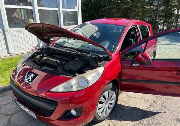 Peugeot 207 cena 14500 przebieg: 169000, rok produkcji 2010 z Olsztyn małe 407